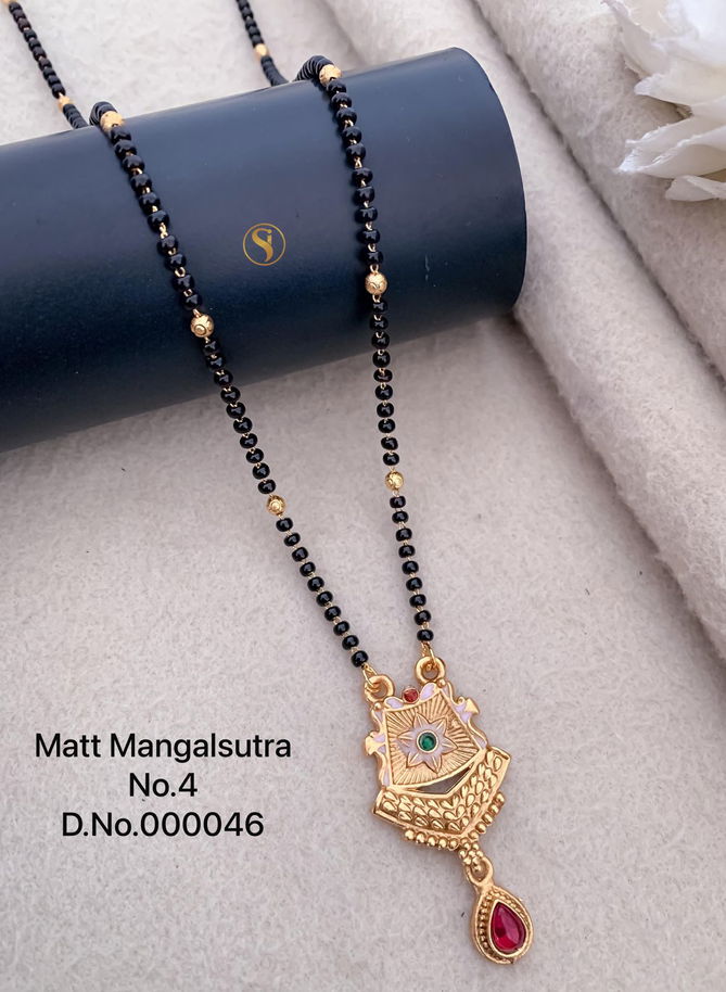 4 MH Daily Wear Matte Mangalsutra Manufacturers
